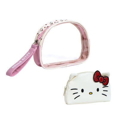 Set de dos neceseres de viaje Hello Kitty en rosa - 2
