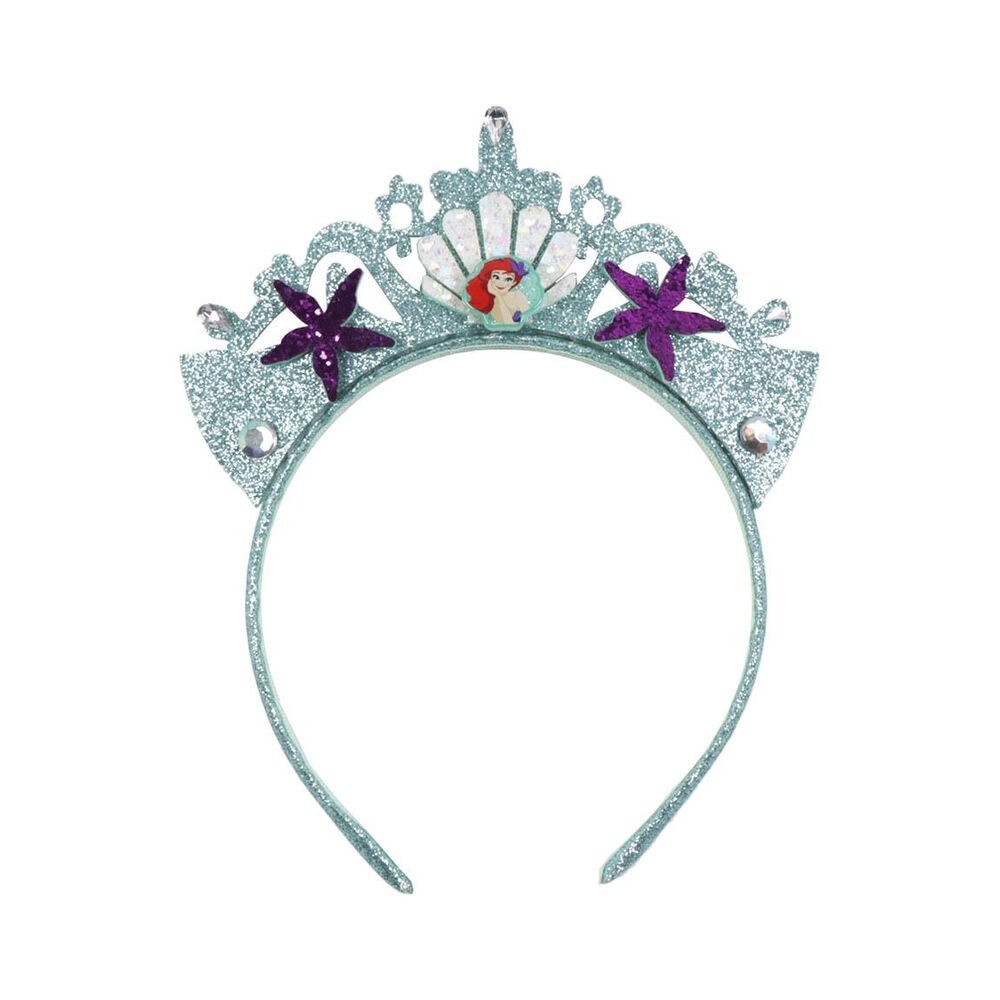 Set de diadema decorada y tutú turquesa de La Sirenita Disney - 3