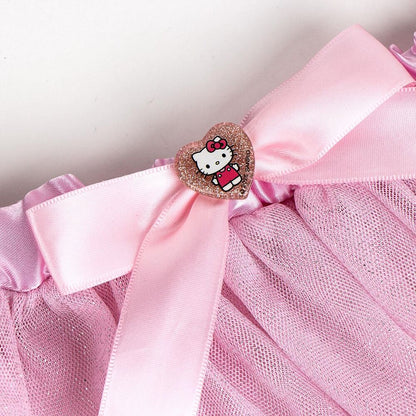 Set de diadema blanca y tutú rosa de Hello Kitty - 4