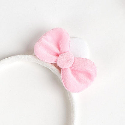 Set de diadema blanca y tutú rosa de Hello Kitty - 5