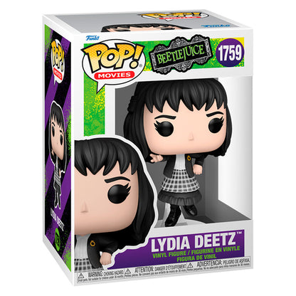 Figura Funko POP! de Lydia Deetz con falda de cuadros y botas negras - 2