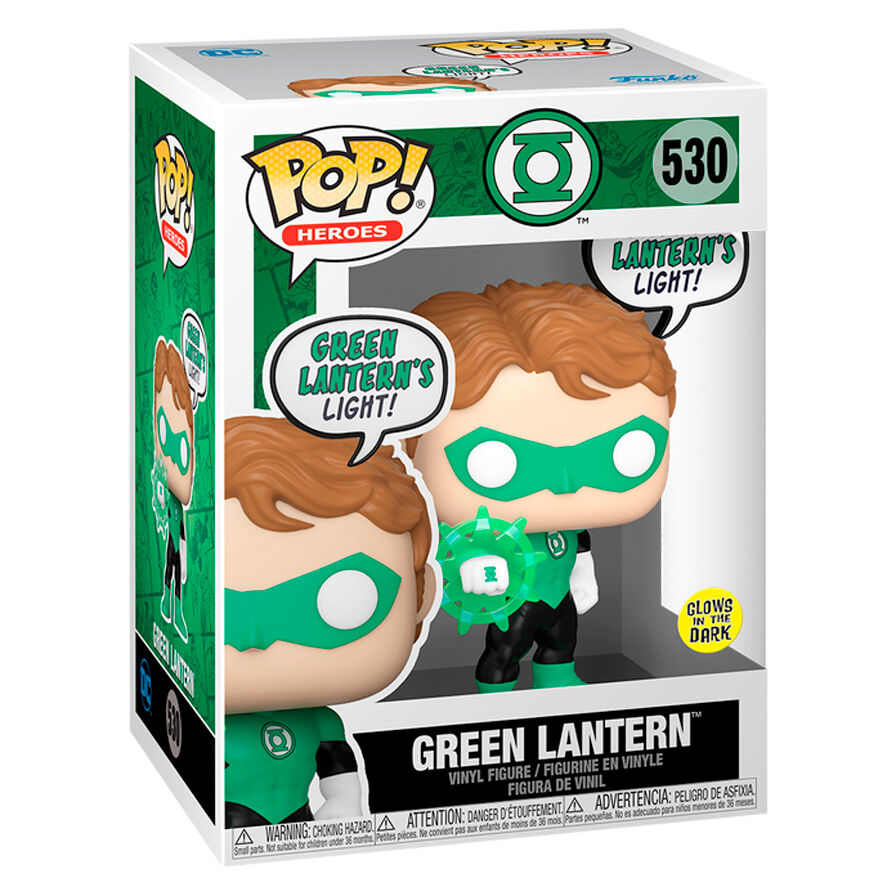 Figura Funko POP! de Green Lantern Linterna Verde con uniforme verde - 2