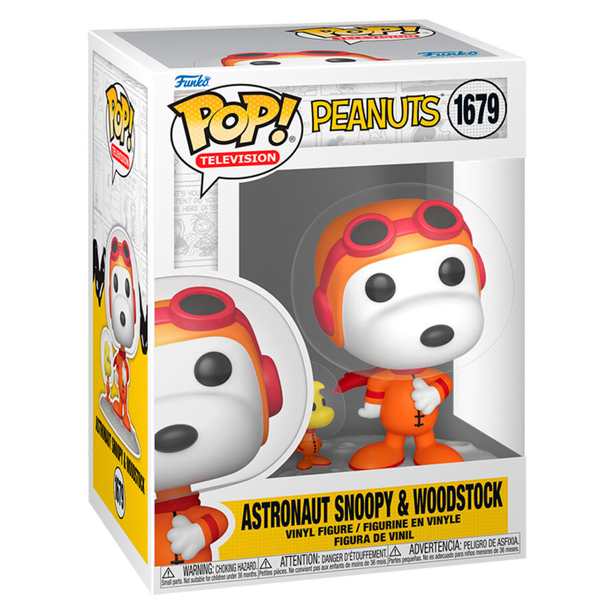 Figura Funko POP! de Snoopy y Woodstock astronautas - 2