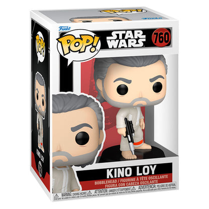 Figura Funko POP! de Kino Loy de Star Wars con bláster y base negra - 2
