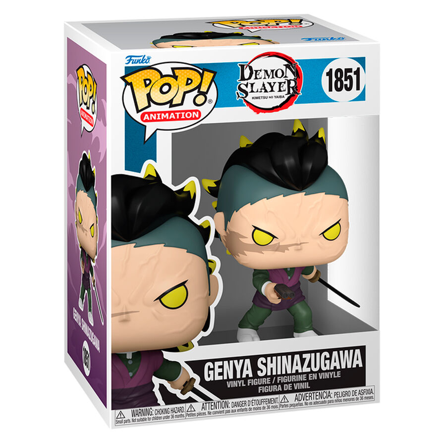 Figura Funko POP! de Genya Shinazugawa con espada y arma - 2