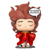 Figura Funko POP de Wanda Maximoff con energía roja y bocadillo