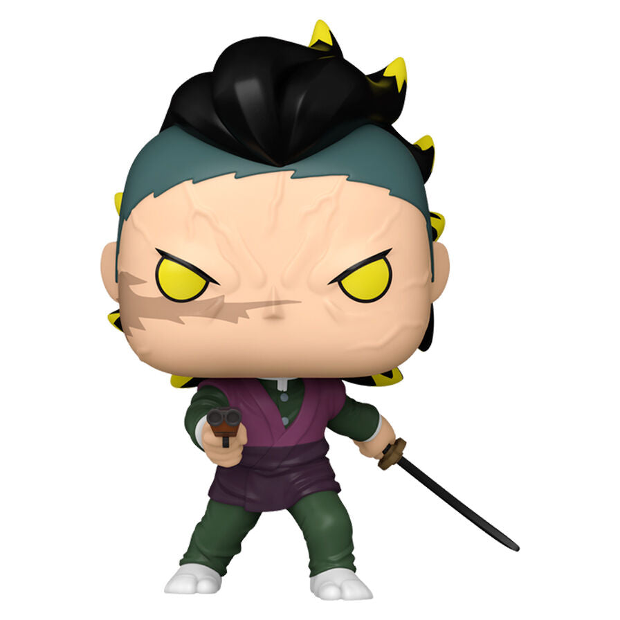 Figura Funko POP! de Genya Shinazugawa con espada y arma