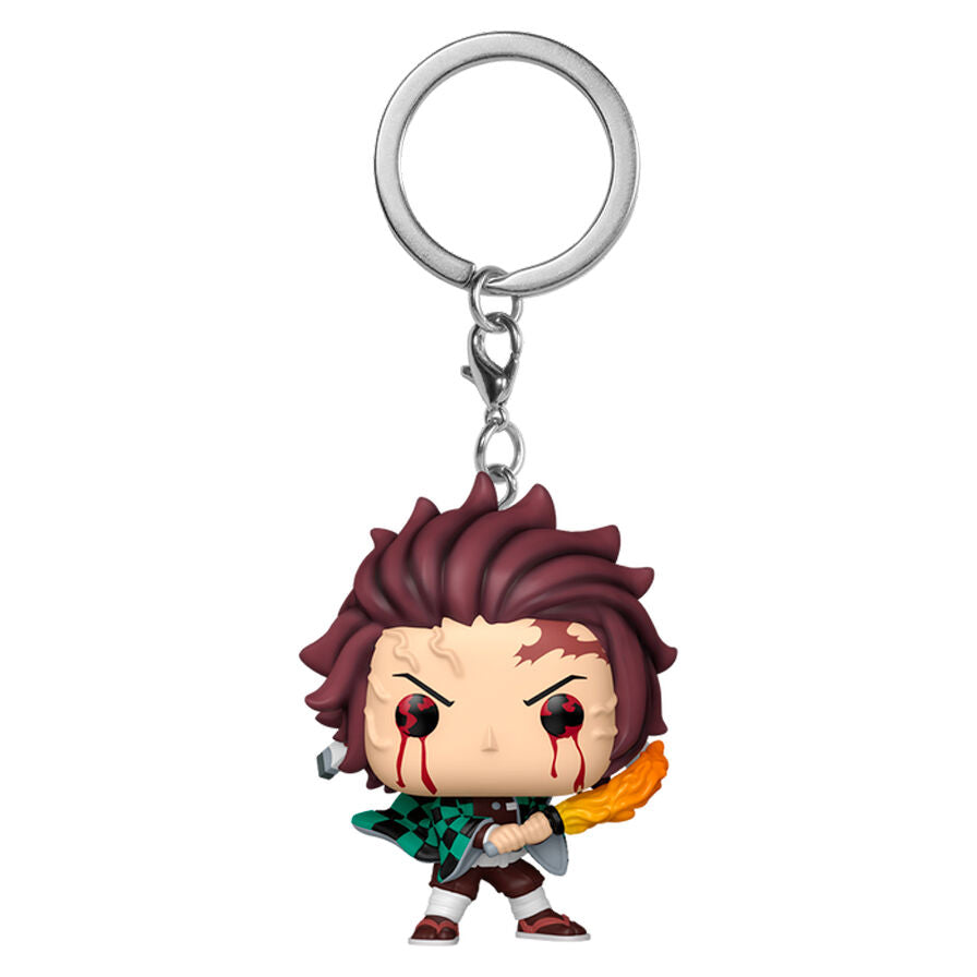Llavero Funko Pocket POP de Tanjiro Kamado con espada
