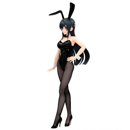 Figura de Mai Sakurajima con traje negro de conejita - 3