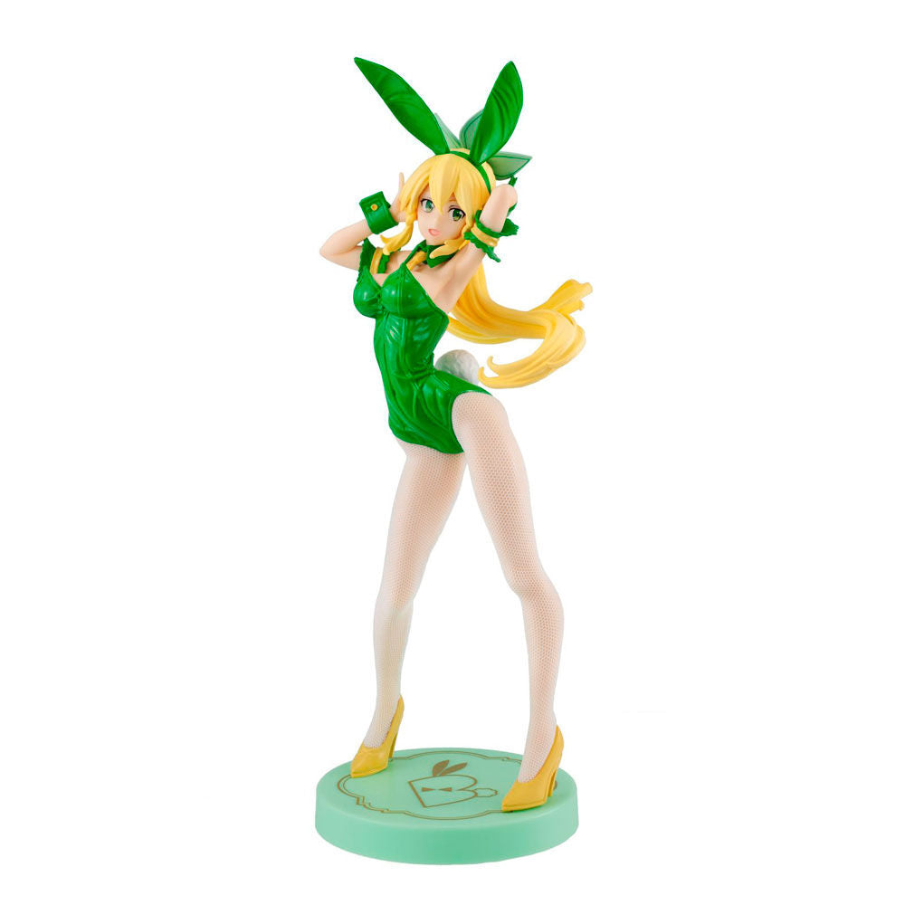 Figura de Leafa de Sword Art Online con traje de conejita verde