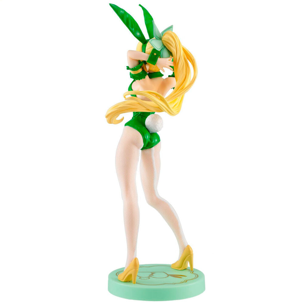Figura de Leafa de Sword Art Online con traje de conejita verde - 2