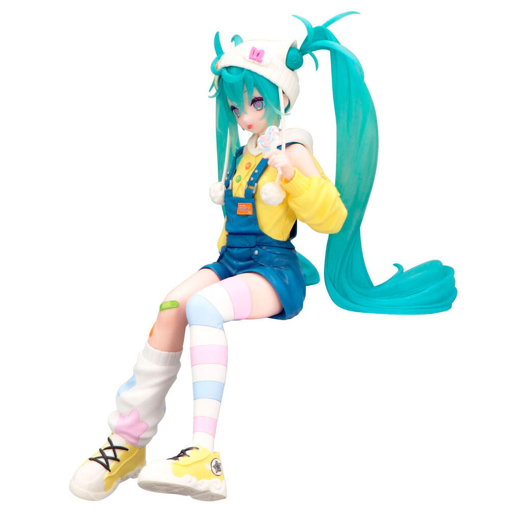 Figura Noodle Stopper de Hatsune Miku sentada con diseño Lollipop - 2