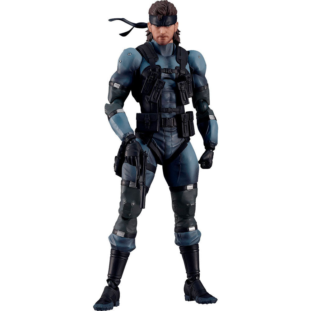 Figura de Solid Snake con uniforme táctico de Metal Gear Solid 2