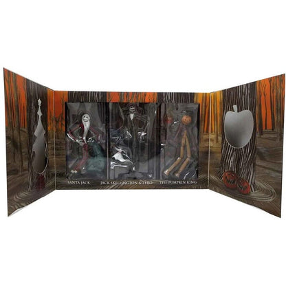 Blister con tres figuras de Jack Skellington en distintas versiones - 2