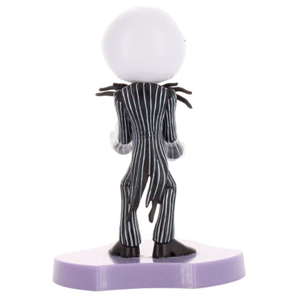 Mini Cable Guy de Jack Skellington con traje de rayas y base morada - 3