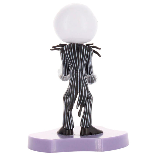 Mini Cable Guy de Jack Skellington con traje de rayas y base morada - 3