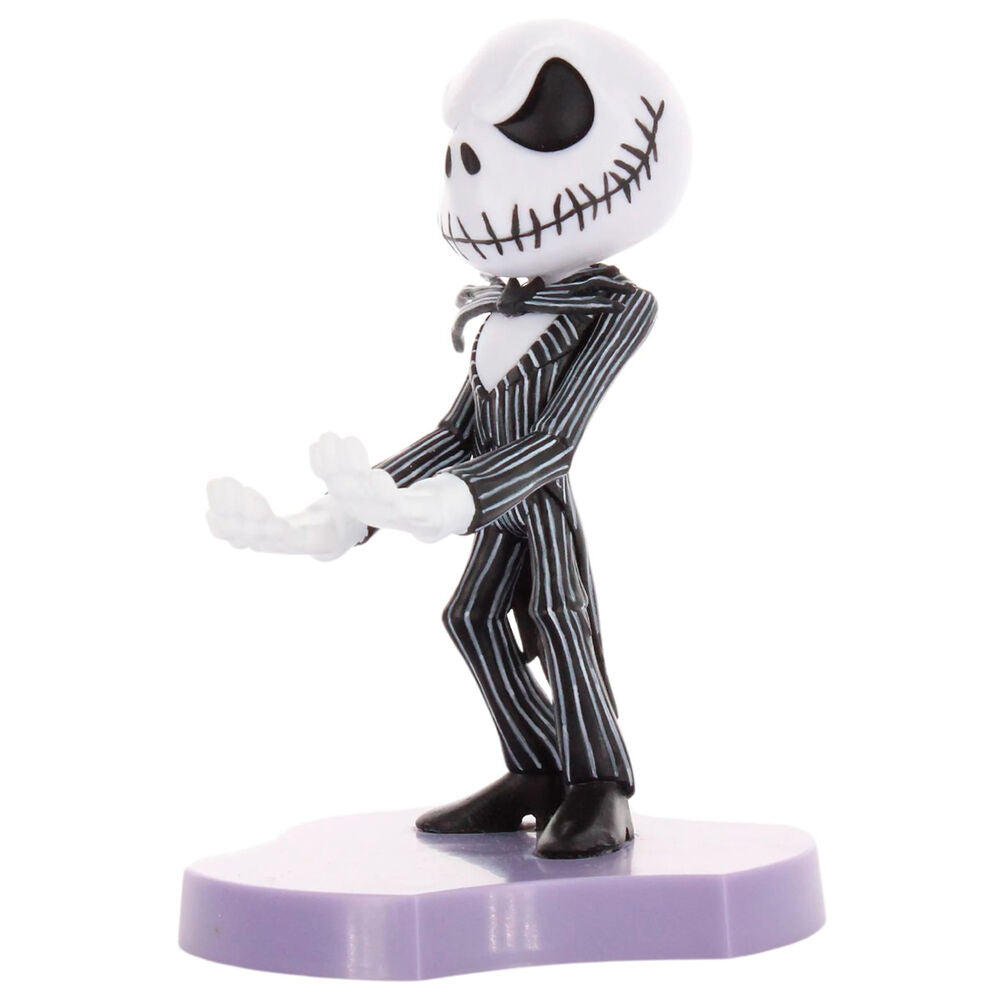 Mini Cable Guy de Jack Skellington con traje de rayas y base morada - 5