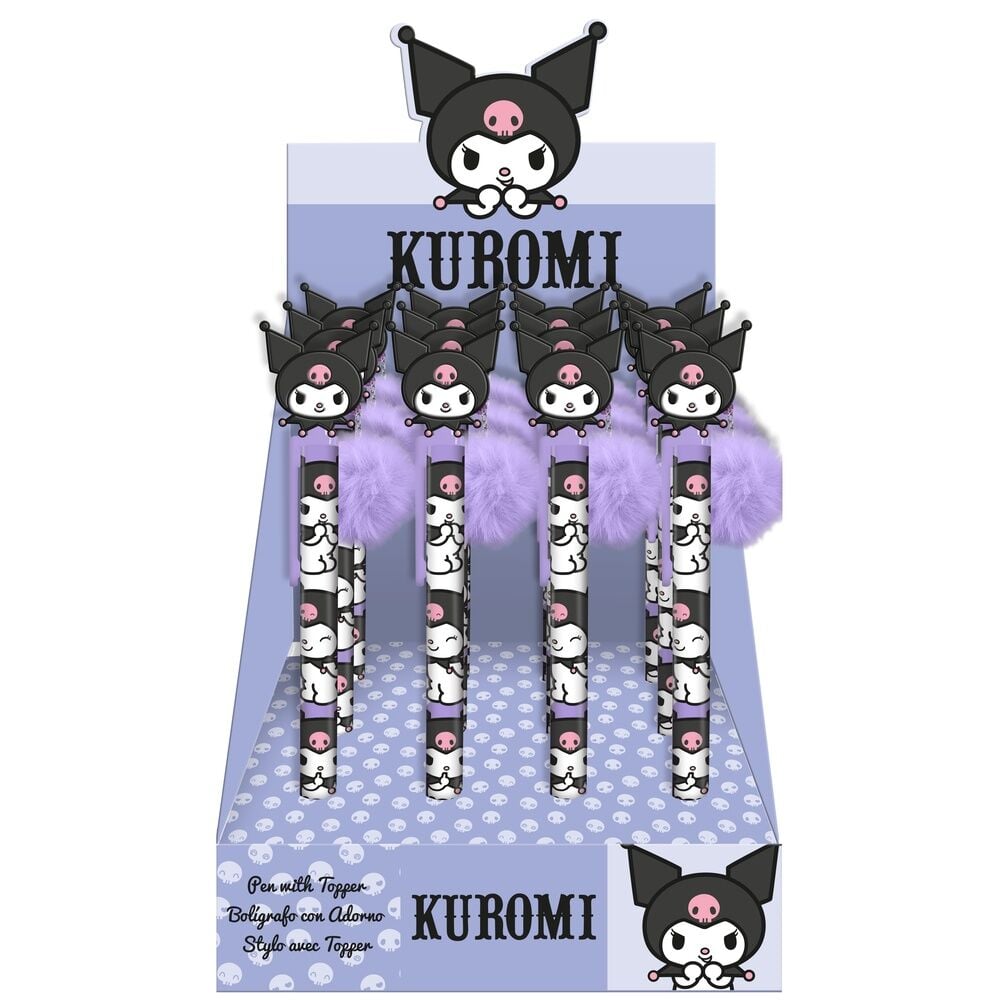 Bolígrafo Kuromi con topper decorativo
