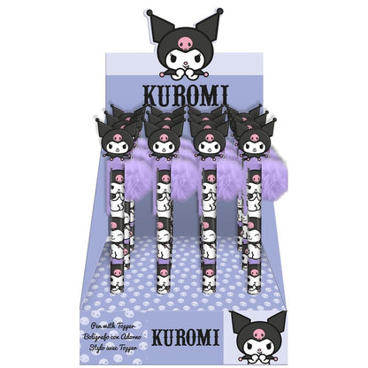Bolígrafo Kuromi con topper decorativo