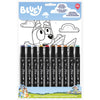 Set de pintar por números de Bluey con 10 rotuladores
