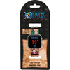 Reloj LED One Piece con correa estampada y pantalla roja