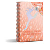 Cuaderno A5 Bailarina Megan Wow Generation rosa con espiral