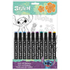 Set Pinta con Números de Stitch Disney con 10 rotuladores