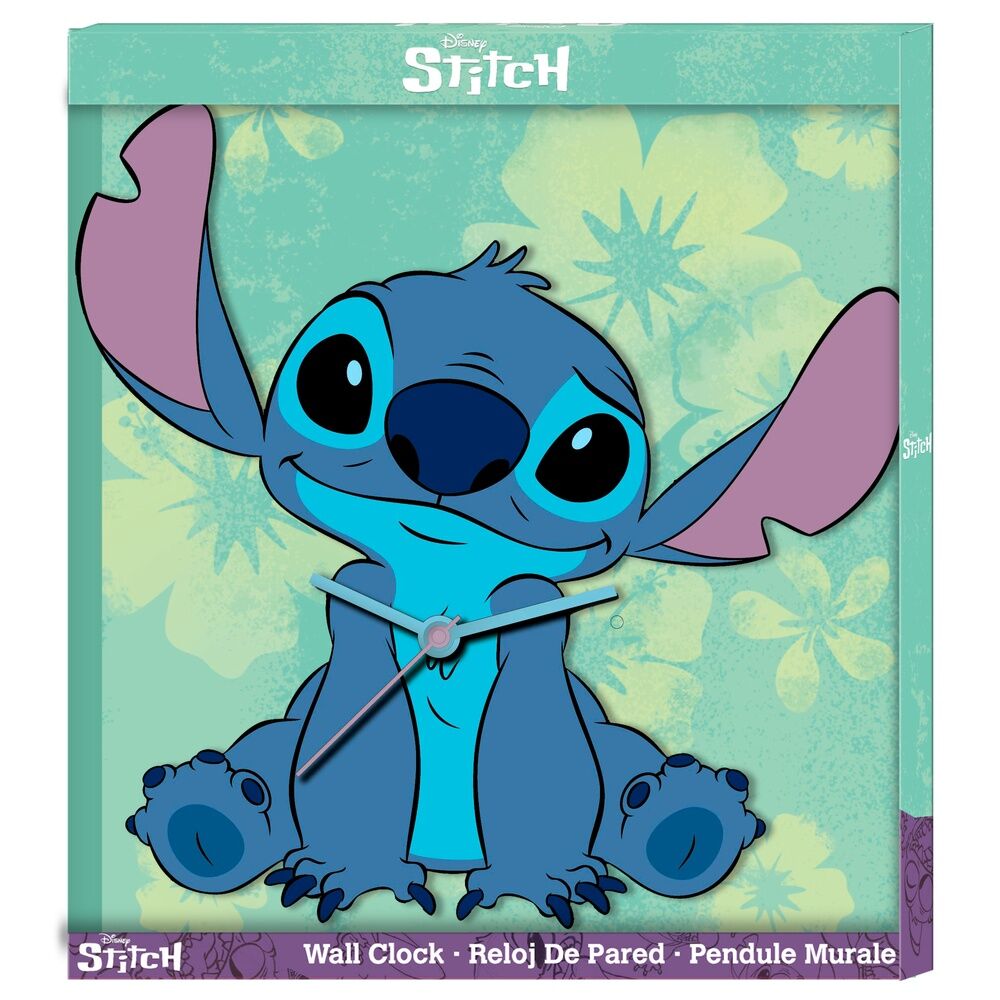 Reloj de pared XL de Stitch Disney en tonos azules - 2
