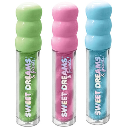 Set de cuatro bálsamos labiales Sweet Dreams con estuche de colores pastel - 2