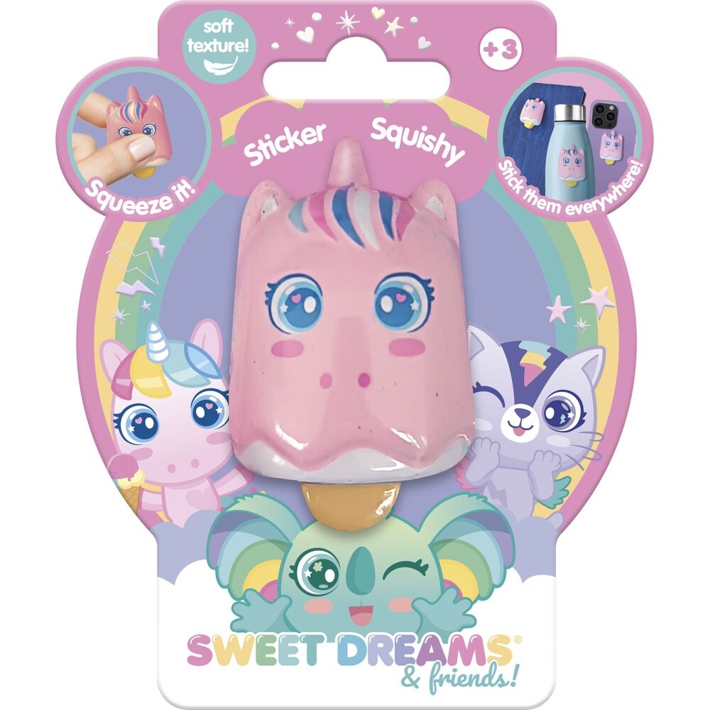 Pegatinas Squishie Sweet Dreams con diseños coloridos de fantasía - 2