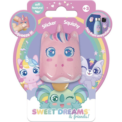 Pegatinas Squishie Sweet Dreams con diseños coloridos de fantasía - 2