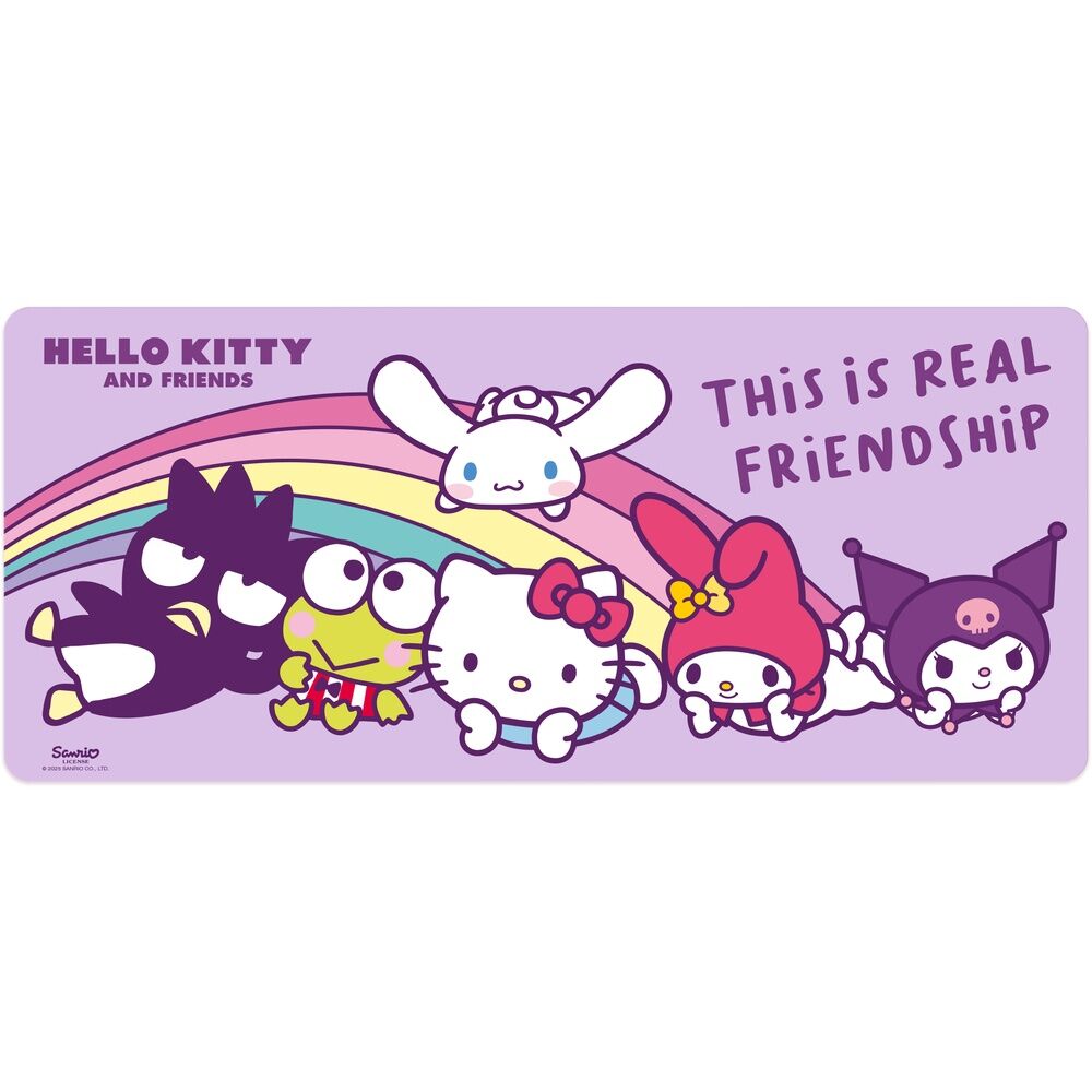 Alfombrilla gaming lila Hello Kitty and Friends de 80 x 35 cm - 2
