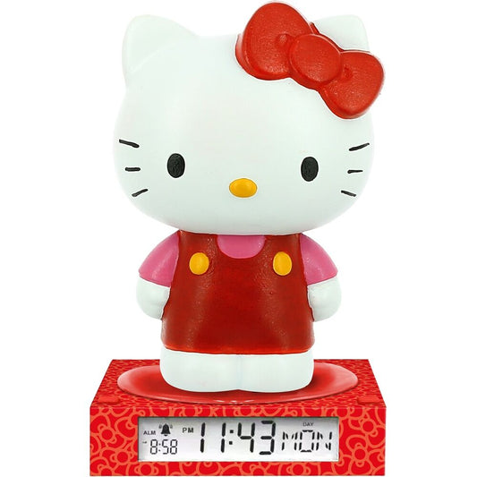 Lámpara 3D de Hello Kitty con despertador digital - 2