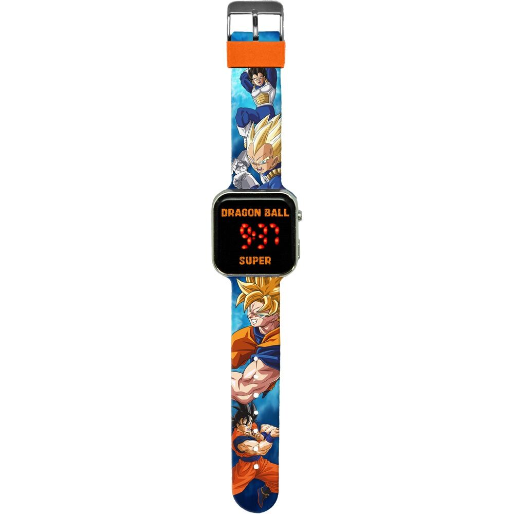 Reloj LED Dragon Ball Super con correa de personajes - 2
