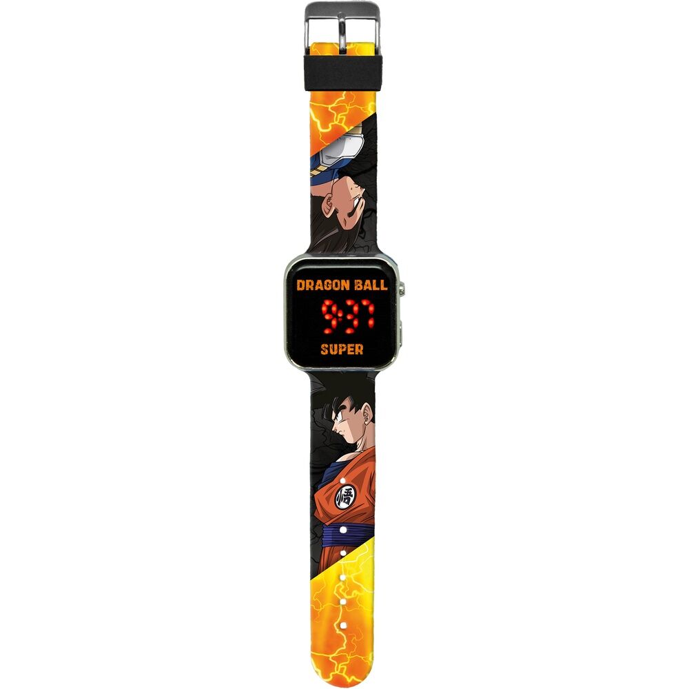 Reloj LED Dragon Ball Super con correa de Goku - 2