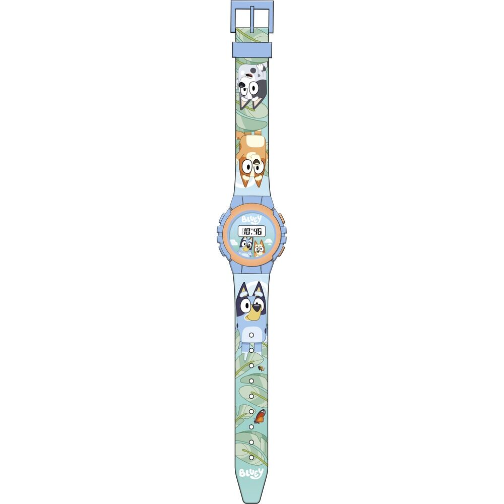 Reloj digital Bluey con correa decorada y personajes de la serie - 2