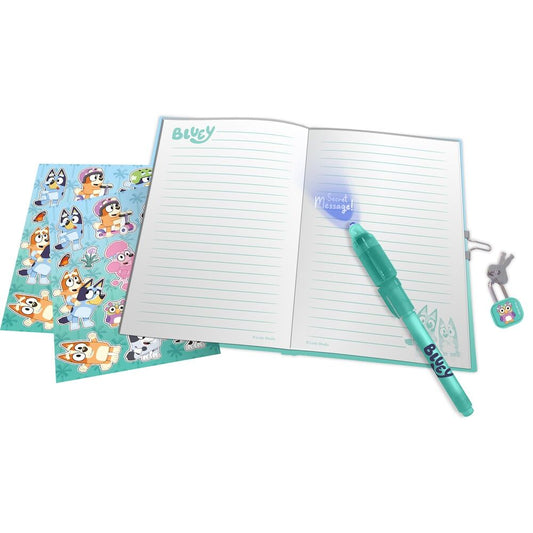Diario secreto de Bluey con bolígrafo de tinta mágica - 2