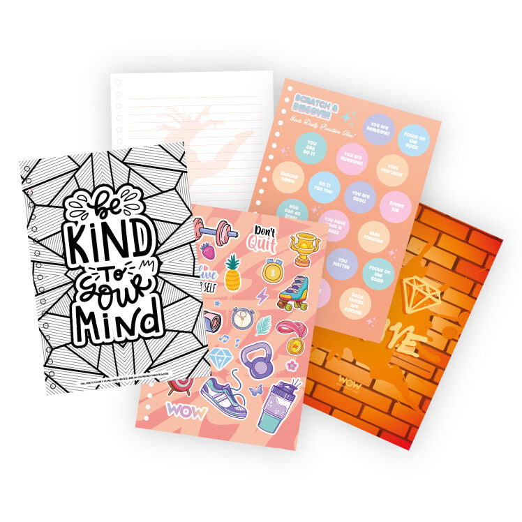 Cuaderno A5 Bailarina Megan Wow Generation rosa con espiral - 2