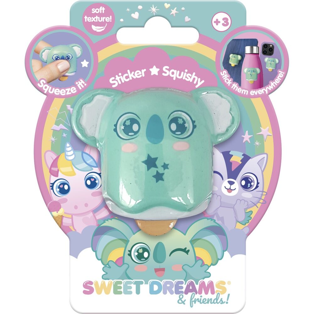Pegatinas Squishie Sweet Dreams con diseños coloridos de fantasía - 3