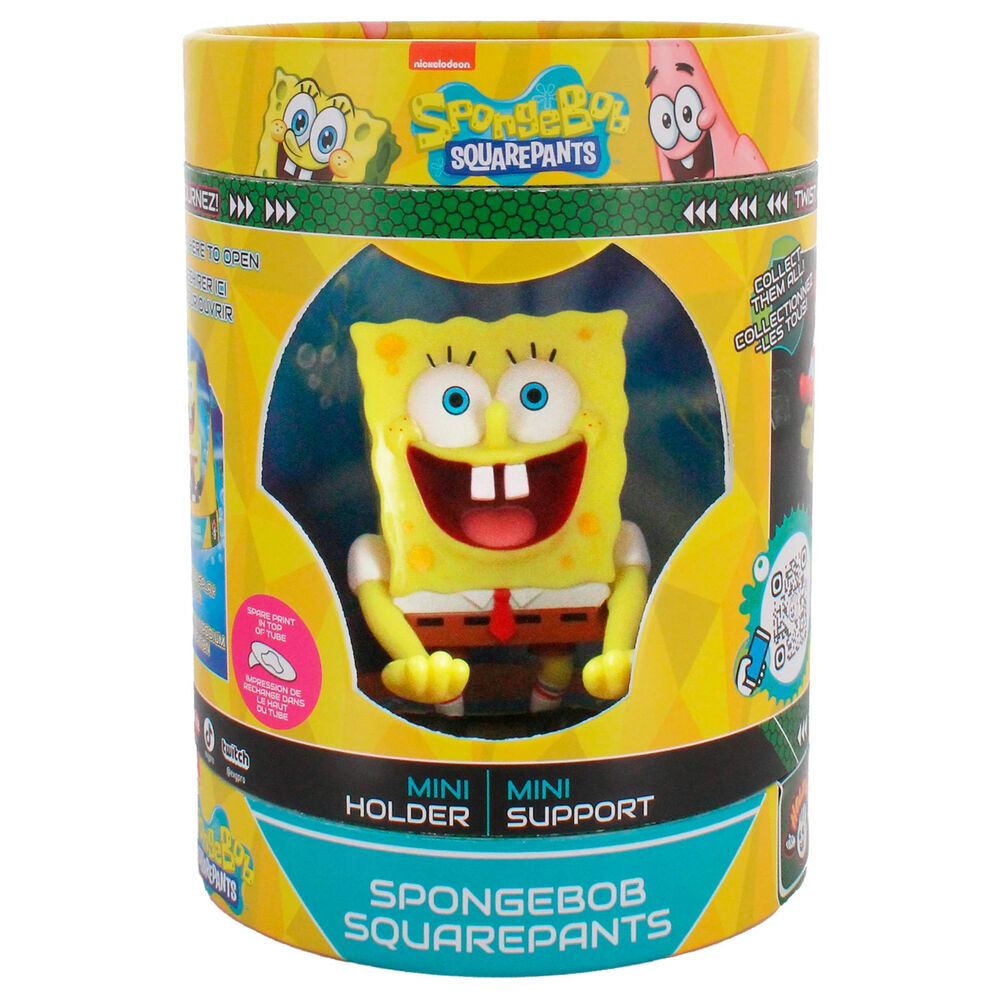 Mini Cable Guy de Bob Esponja con soporte para auriculares - 8