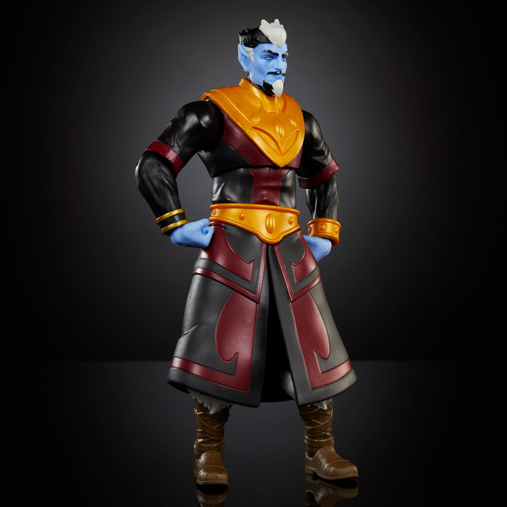 Figura articulada King Keldor de Masters of the Universe con capa azul - 3
