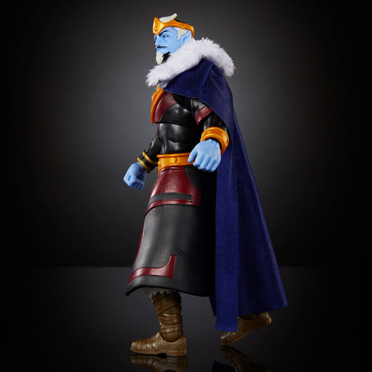 Figura articulada King Keldor de Masters of the Universe con capa azul - 4