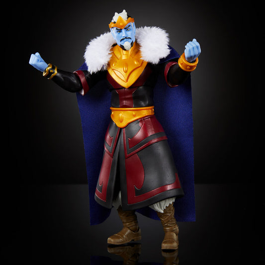 Figura articulada King Keldor de Masters of the Universe con capa azul - 5