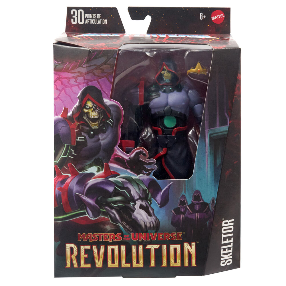 Figura articulada de Skeletor Revolution con brazo Havoc tecnológico - 2