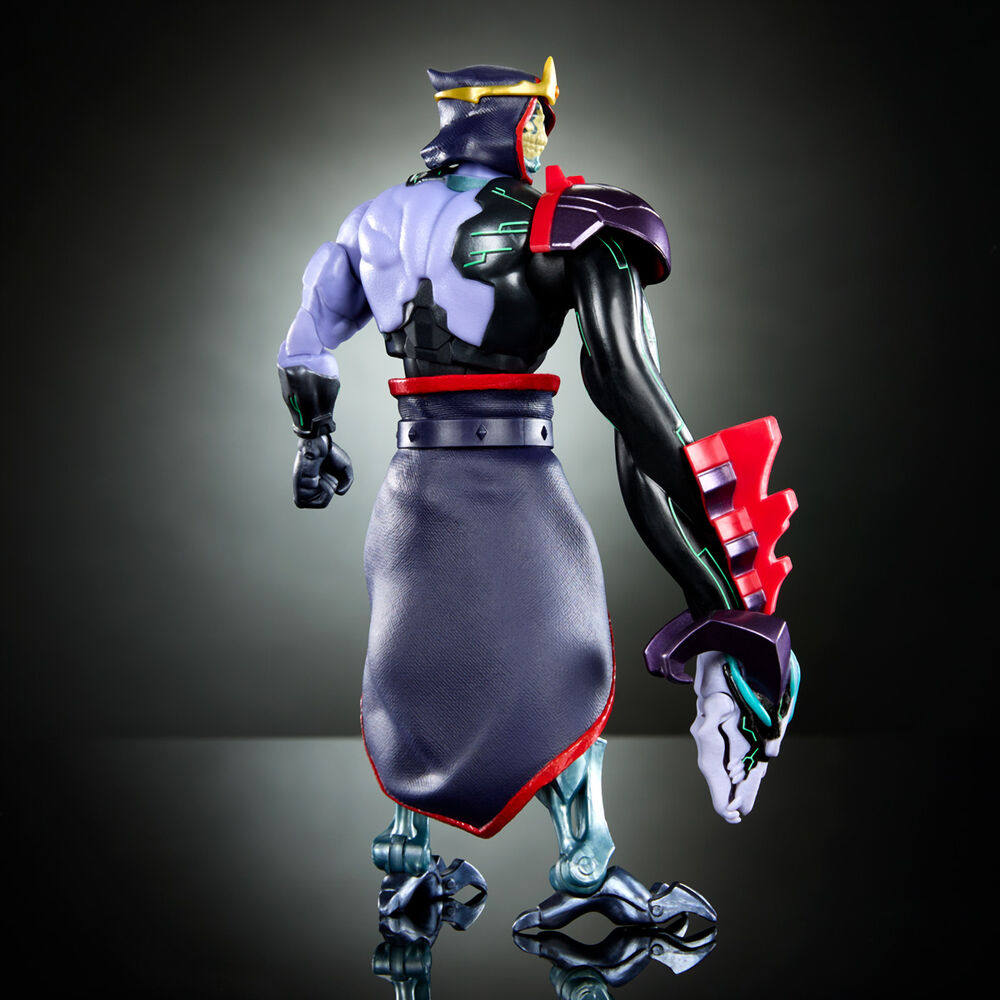 Figura articulada de Skeletor Revolution con brazo Havoc tecnológico - 3