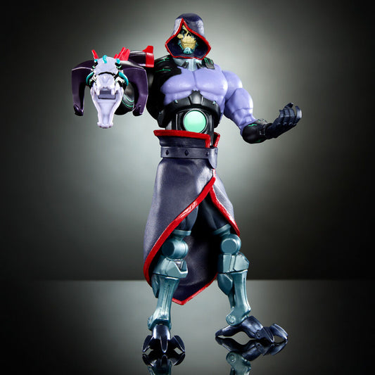 Figura articulada de Skeletor Revolution con brazo Havoc tecnológico - 5
