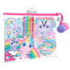 Set de papelería Sweet Dreams con estuche, cuaderno y rotuladores