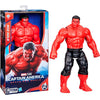 Figura articulada Red Hulk Marvel Titan Hero Series de 30 cm
