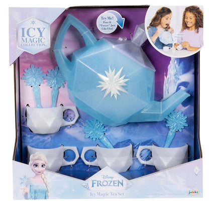 Juego de té de Elsa Frozen Disney con tetera y cuatro tazas