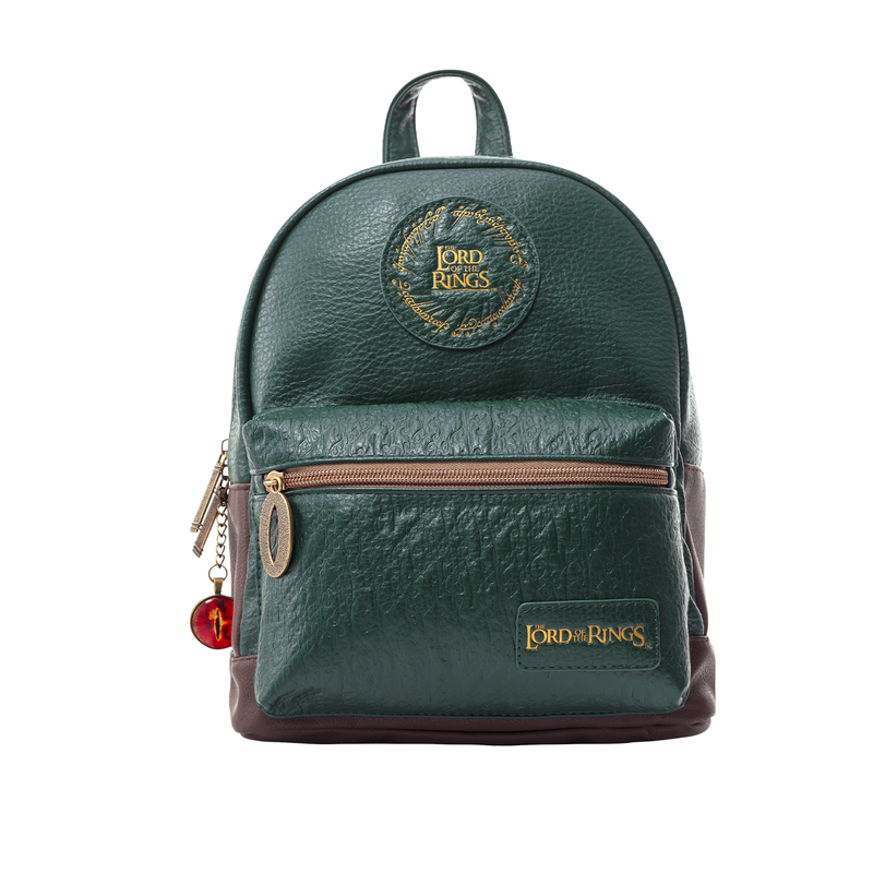 Mochila verde de El Señor de los Anillos PYRAMID con colgante lateral